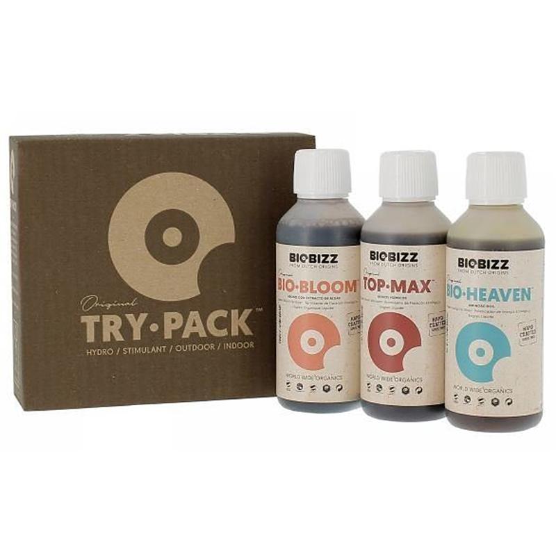 Удобрение BioBizz Trypack Hydro 0,25 л Удобрение BioBizz Trypack Hydro 0,25 л