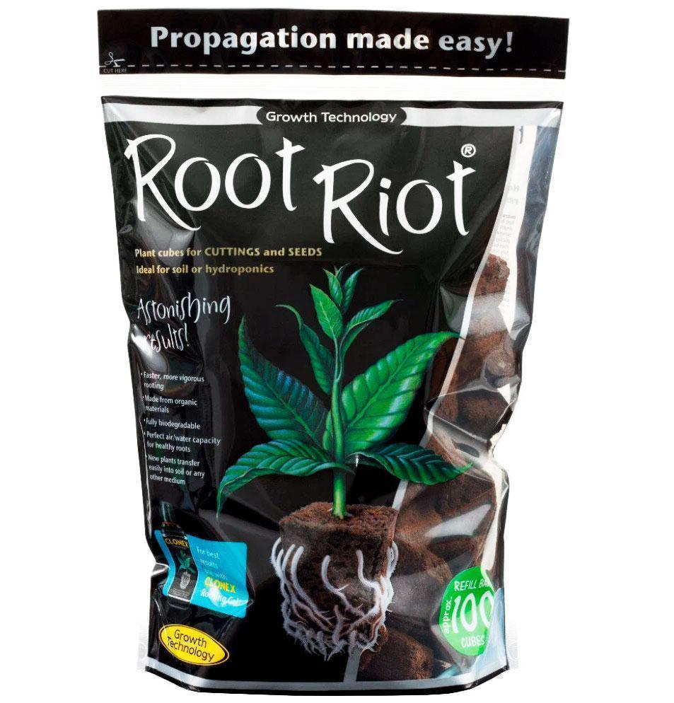 Кубики для клонирования Root Riot Refills 100 шт Кубики для клонирования Root Riot Refills 100 шт