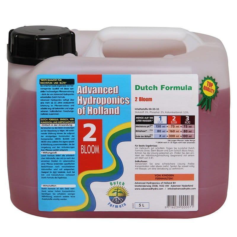 Удобрение Advanced Hydroponics Of Holland Bloom 5 л Удобрение Advanced Hydroponics Of Holland Bloom 5 л