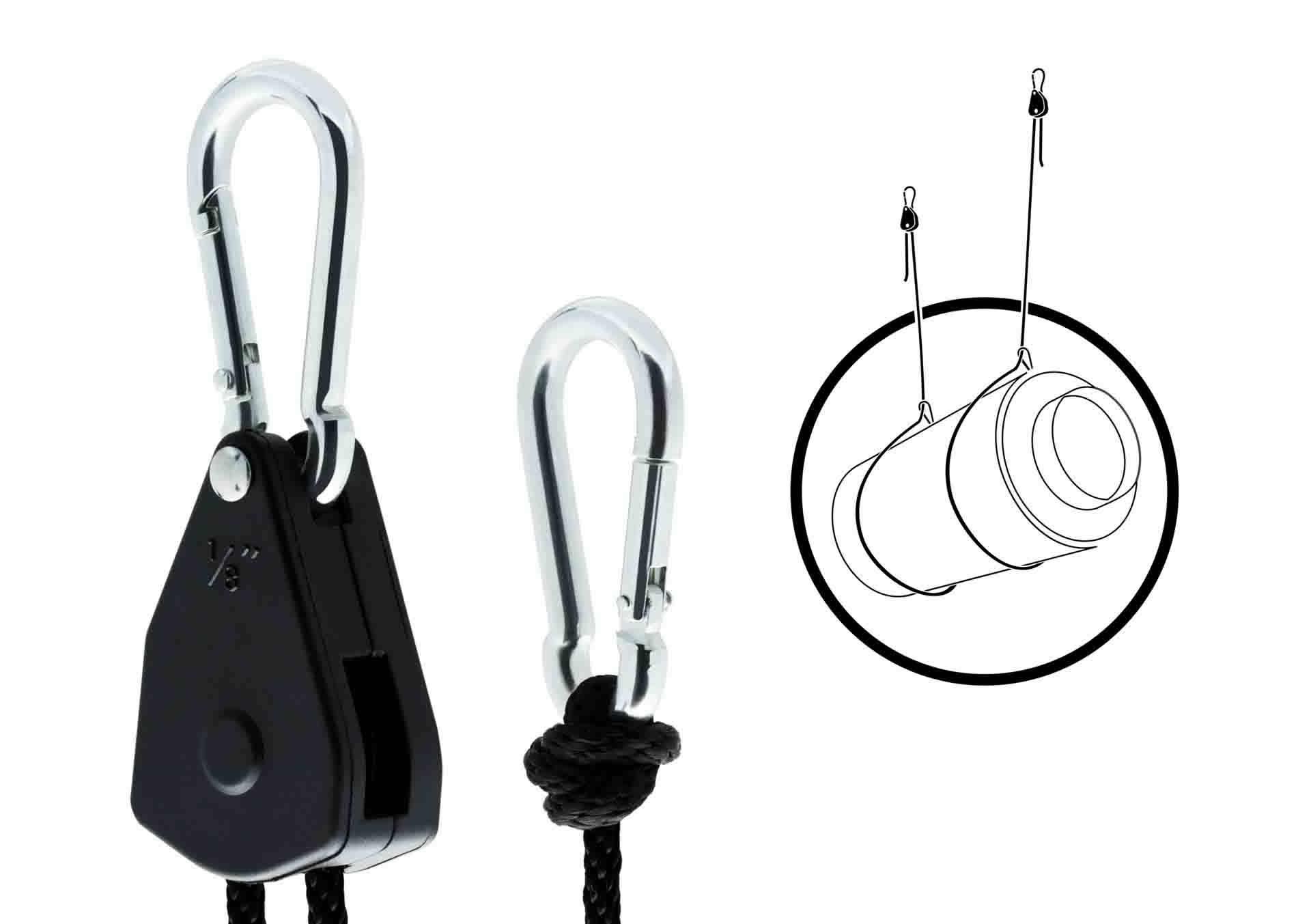 Подвесы для светильника PROHANGERS Garden Highpro PROHANGER (до 68кг) Подвесы для светильника PROHANGERS Garden Highpro PROHANGER (до 68кг)