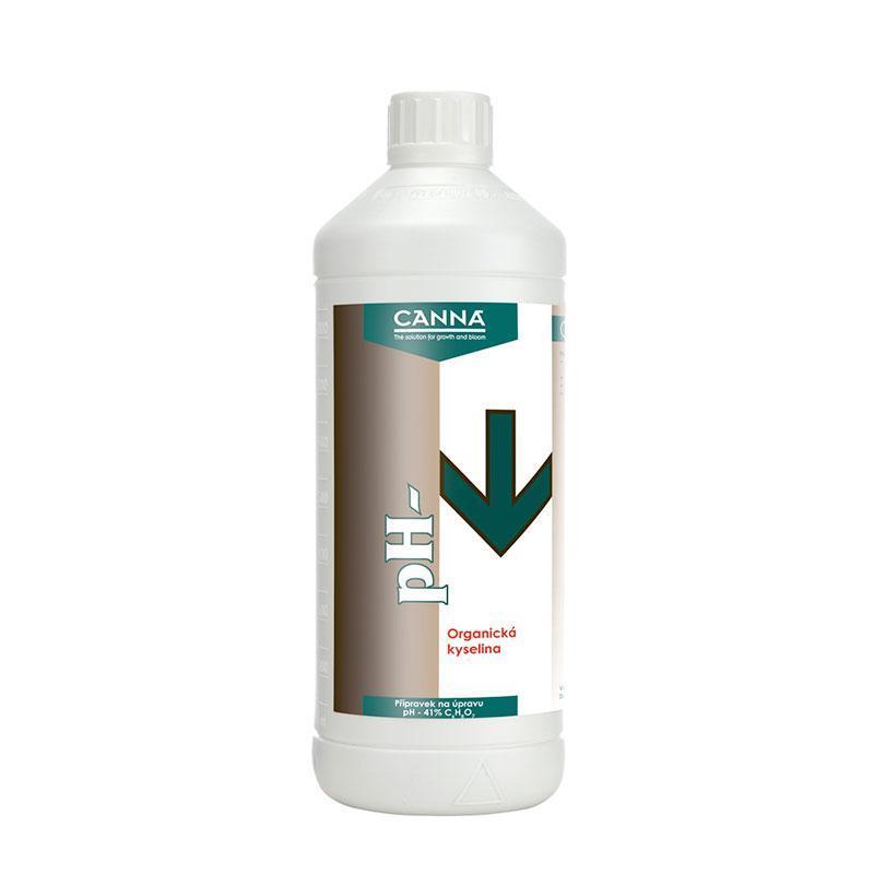 Регулятор кислотности pH Down Canna 1 л, 41% Organic Acid Регулятор кислотности pH Down Canna 1 л, 41% Organic Acid