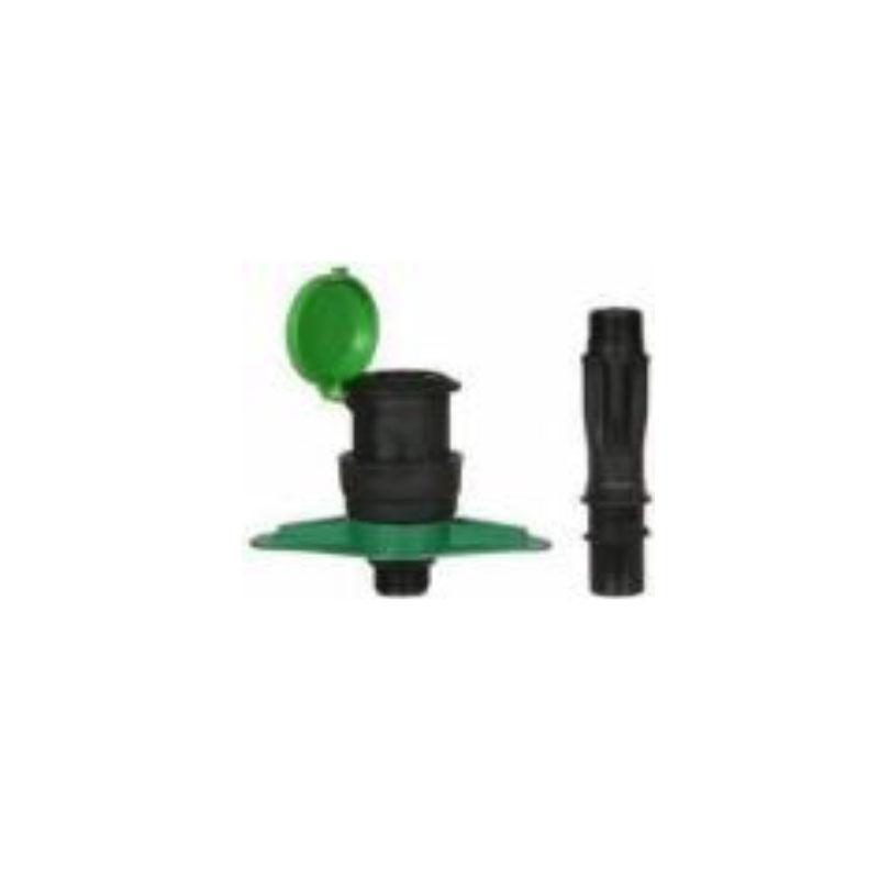Соединитель быстросъемный QV 3/4" QV0134 с крепежной планкой Соединитель быстросъемный QV 3/4" QV0134 с крепежной планкой