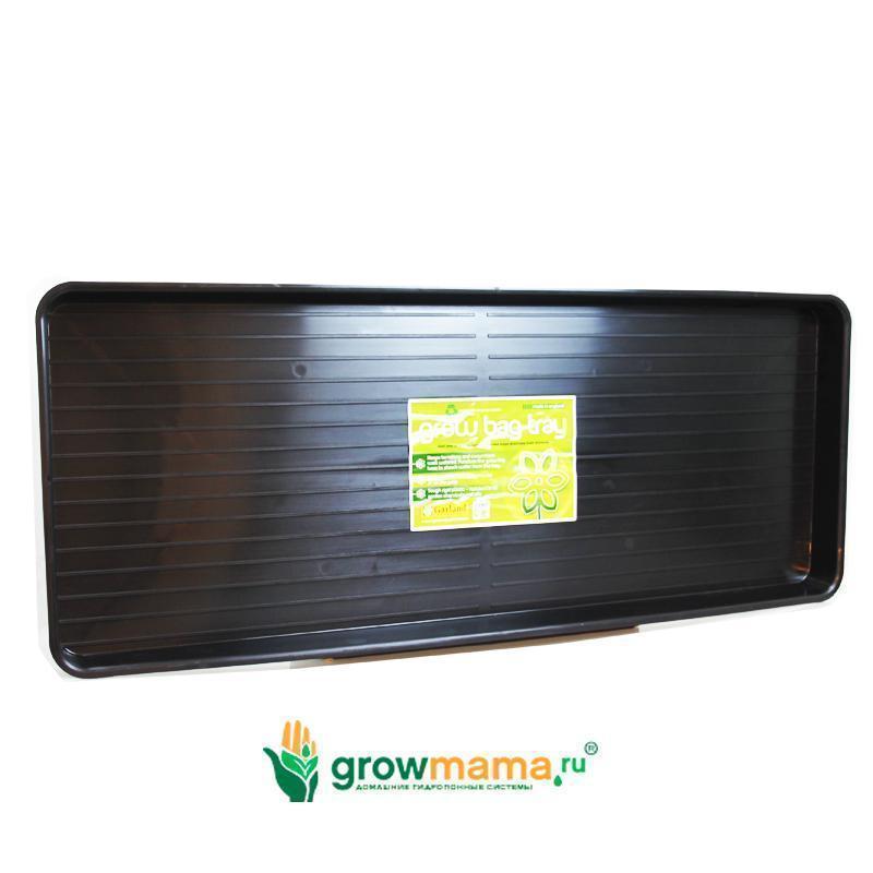 Поддон Garland Поддон Garland Grow Bag черный 100х40х5 Поддон Garland Поддон Garland Grow Bag черный 100х40х5