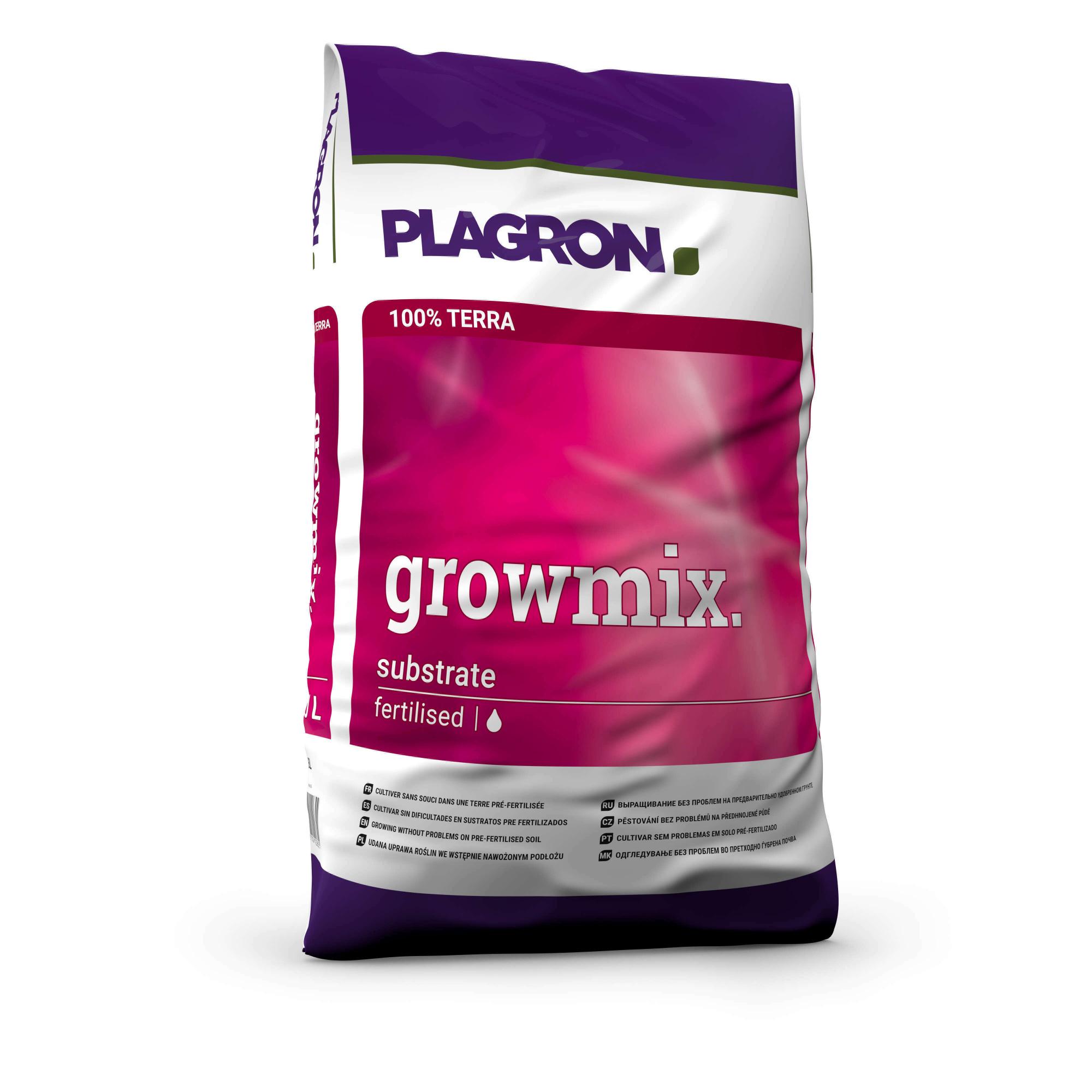 Земля Plagron Growmix 50 л, с перлитом Земля Plagron Growmix 50 л, с перлитом