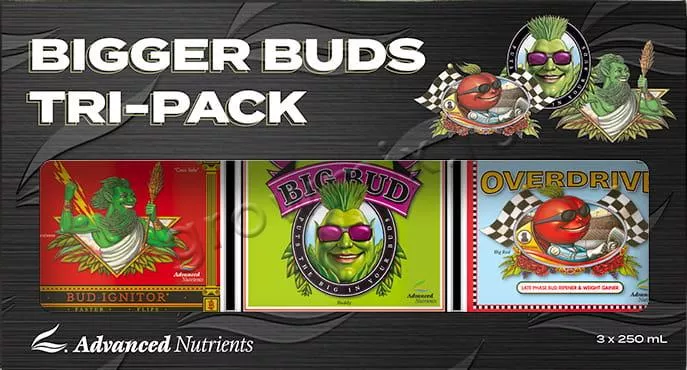Удобрение Advanced Nutrients Bigger Buds Tri-Pack (250ml) 0.25 л Удобрение Advanced Nutrients Bigger Buds Tri-Pack (250ml) 0.25 л