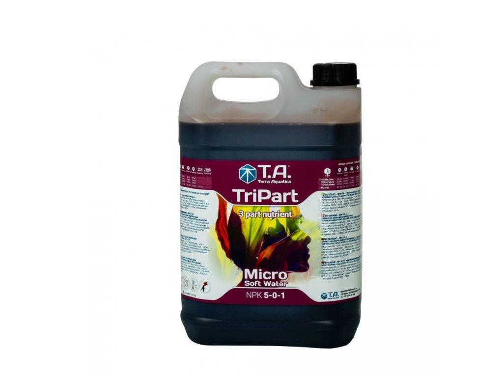 Удобрение Terra Aquatica TriPart Micro SW 5 л, EU Удобрение Terra Aquatica TriPart Micro SW 5 л, EU
